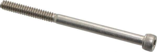 Value Collection - #6-32 UNC Hex Socket Drive, Socket Cap Screw - Grade 18-8 Stainless Steel, 2" Length Under Head - Eagle Tool & Supply