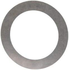 Made in USA - 0.003" Thick, 1-1/4" Inside x 1-3/4" OD, Round Shim - Uncoated 302/304 Stainless Steel - Eagle Tool & Supply