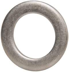 Made in USA - 0.06" Thick, 1-1/4" Inside x 1-3/4" OD, Round Shim - Uncoated 302/304 Stainless Steel - Eagle Tool & Supply