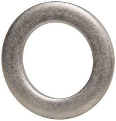Made in USA - 0.06" Thick, 1-1/4" Inside x 1-3/4" OD, Round Shim - Uncoated 302/304 Stainless Steel - Eagle Tool & Supply
