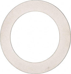 Made in USA - 0.012" Thick, 1-3/8" Inside x 1-7/8" OD, Round Shim - Uncoated 302/304 Stainless Steel - Eagle Tool & Supply