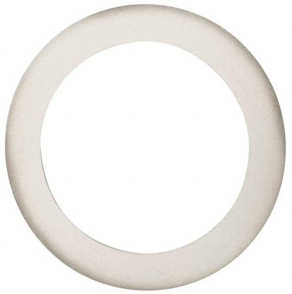 Made in USA - 0.024" Thick, 1-3/8" Inside x 1-7/8" OD, Round Shim - Uncoated 302/304 Stainless Steel - Eagle Tool & Supply
