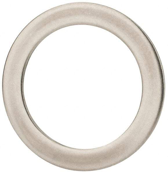 Made in USA - 0.09" Thick, 1-3/8" Inside x 1-7/8" OD, Round Shim - Uncoated 302/304 Stainless Steel - Eagle Tool & Supply
