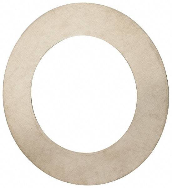 Made in USA - 0.012" Thick, 1-3/4" Inside x 2-3/4" OD, Round Shim - Uncoated 302/304 Stainless Steel - Eagle Tool & Supply