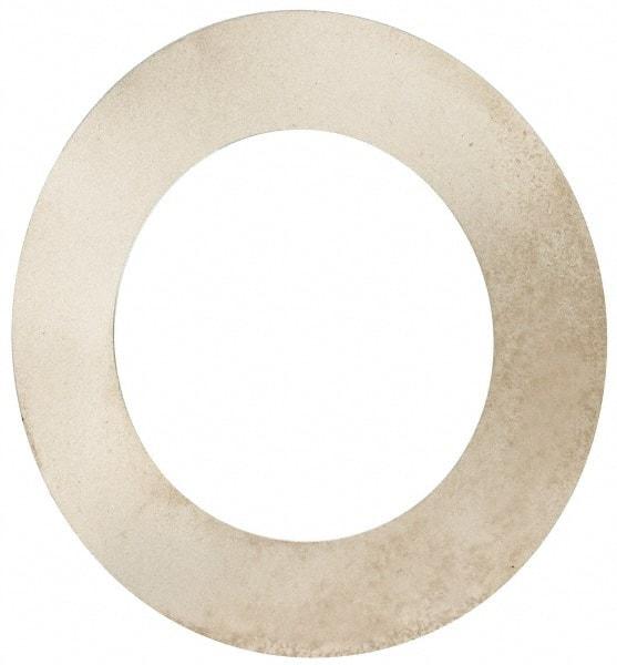 Made in USA - 0.002" Thick, 1-3/4" Inside x 2-3/4" OD, Round Shim - Uncoated 302/304 Stainless Steel - Eagle Tool & Supply