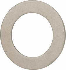 Made in USA - 0.09" Thick, 1-3/4" Inside x 2-3/4" OD, Round Shim - Uncoated 302/304 Stainless Steel - Eagle Tool & Supply