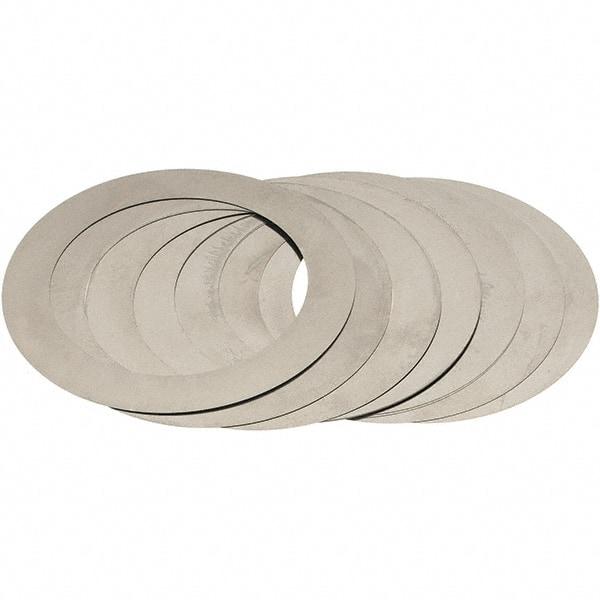 Made in USA - 0.003" Thick, 2" Inside x 2-3/4" OD, Round Shim - Uncoated 302/304 Stainless Steel - Eagle Tool & Supply