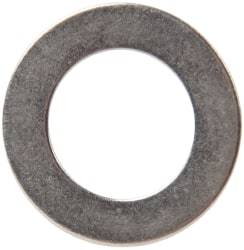 Made in USA - 0.02" Thick, 3/8" Inside x 5/8" OD, Round Shim - 5/16" Screw, Uncoated 316 Stainless Steel - Eagle Tool & Supply