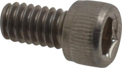 Value Collection - #8-32 UNC Hex Socket Drive, Socket Cap Screw - Grade 18-8 Stainless Steel, 5/16" Length Under Head - Eagle Tool & Supply
