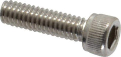 Value Collection - #8-32 UNC Hex Socket Drive, Socket Cap Screw - Grade 18-8 Stainless Steel, 5/8" Length Under Head - Eagle Tool & Supply
