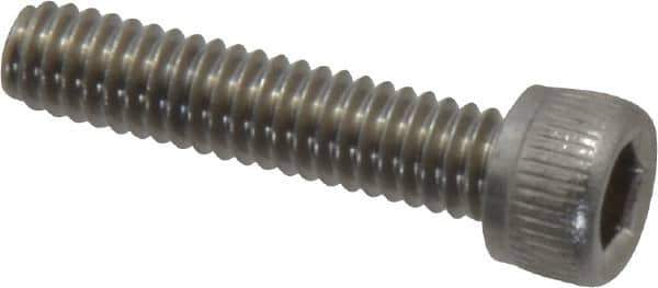 Value Collection - #8-32 UNC Hex Socket Drive, Socket Cap Screw - Grade 18-8 Stainless Steel, 3/4" Length Under Head - Eagle Tool & Supply