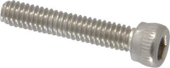 Value Collection - #8-32 UNC Hex Socket Drive, Socket Cap Screw - Grade 18-8 Stainless Steel, 7/8" Length Under Head - Eagle Tool & Supply