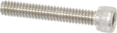 Value Collection - #8-32 UNC Hex Socket Drive, Socket Cap Screw - Grade 18-8 Stainless Steel, 1" Length Under Head - Eagle Tool & Supply