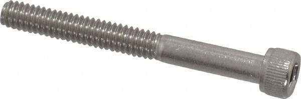 Value Collection - #8-32 UNC Hex Socket Drive, Socket Cap Screw - Grade 18-8 Stainless Steel, 1-1/2" Length Under Head - Eagle Tool & Supply