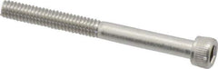 Value Collection - #8-32 UNC Hex Socket Drive, Socket Cap Screw - Grade 18-8 Stainless Steel, 1-3/4" Length Under Head - Eagle Tool & Supply