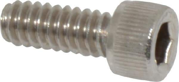 Value Collection - #10-24 UNC Hex Socket Drive, Socket Cap Screw - Grade 18-8 Stainless Steel, 1/2" Length Under Head - Eagle Tool & Supply