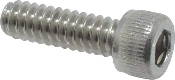 Value Collection - #10-24 UNC Hex Socket Drive, Socket Cap Screw - Grade 18-8 Stainless Steel, 5/8" Length Under Head - Eagle Tool & Supply