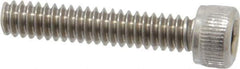 Value Collection - #10-24 UNC Hex Socket Drive, Socket Cap Screw - Grade 18-8 Stainless Steel, 1" Length Under Head - Eagle Tool & Supply