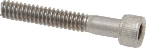 Value Collection - #10-24 UNC Hex Socket Drive, Socket Cap Screw - Grade 18-8 Stainless Steel, 1-1/4" Length Under Head - Eagle Tool & Supply