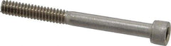 Value Collection - #10-24 UNC Hex Socket Drive, Socket Cap Screw - Grade 18-8 Stainless Steel, 2" Length Under Head - Eagle Tool & Supply