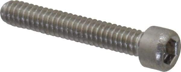 Value Collection - #0-80 UNF Hex Socket Drive, Socket Cap Screw - Grade 18-8 Stainless Steel, 3/8" Length Under Head - Eagle Tool & Supply