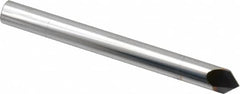 Niagara Cutter - 1/4" Diam 2 Flute Single End Solid Carbide Chamfer Mill - Eagle Tool & Supply