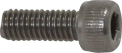 Value Collection - #10-32 UNF Hex Socket Drive, Socket Cap Screw - Grade 18-8 Stainless Steel, 1/2" Length Under Head - Eagle Tool & Supply