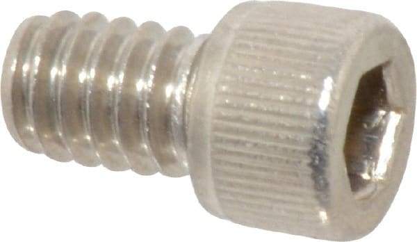 Value Collection - 1/4-20 UNC Hex Socket Drive, Socket Cap Screw - Grade 18-8 Stainless Steel, 3/8" Length Under Head - Eagle Tool & Supply