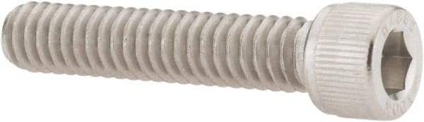 Value Collection - 1/4-20 UNC Hex Socket Drive, Socket Cap Screw - Grade 18-8 Stainless Steel, Fully Threaded, 1-1/4" Length Under Head - Eagle Tool & Supply