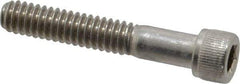 Value Collection - 1/4-20 UNC Hex Socket Drive, Socket Cap Screw - Grade 18-8 Stainless Steel, Partially Threaded, 1-1/2" Length Under Head - Eagle Tool & Supply