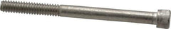 Value Collection - 1/4-20 UNC Hex Socket Drive, Socket Cap Screw - Grade 18-8 Stainless Steel, Partially Threaded, 3" Length Under Head - Eagle Tool & Supply