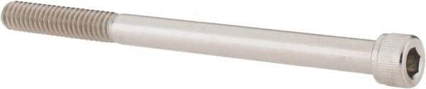 Value Collection - 1/4-20 UNC Hex Socket Drive, Socket Cap Screw - Grade 18-8 Stainless Steel, 3-1/2" Length Under Head - Eagle Tool & Supply