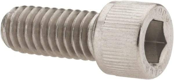 Value Collection - 5/16-18 UNC Hex Socket Drive, Socket Cap Screw - Grade 18-8 Stainless Steel, Fully Threaded, 3/4" Length Under Head - Eagle Tool & Supply