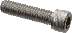 Value Collection - 5/16-18 UNC Hex Socket Drive, Socket Cap Screw - Grade 18-8 Stainless Steel, Fully Threaded, 1-1/4" Length Under Head - Eagle Tool & Supply