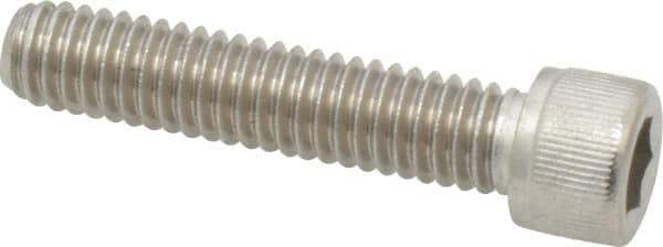 Value Collection - 5/16-18 UNC Hex Socket Drive, Socket Cap Screw - Grade 18-8 Stainless Steel, Fully Threaded, 1-1/2" Length Under Head - Eagle Tool & Supply