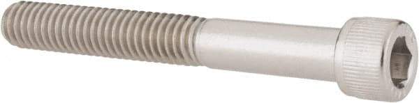 Value Collection - 5/16-18 UNC Hex Socket Drive, Socket Cap Screw - Grade 18-8 Stainless Steel, Partially Threaded, 2-1/2" Length Under Head - Eagle Tool & Supply