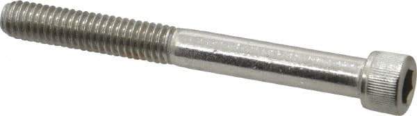Value Collection - 5/16-18 UNC Hex Socket Drive, Socket Cap Screw - Grade 18-8 Stainless Steel, Partially Threaded, 3" Length Under Head - Eagle Tool & Supply