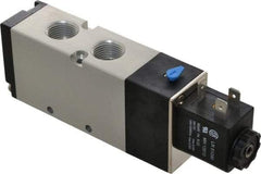 ARO/Ingersoll-Rand - 3/8", 4-Way 2-Position Maxair Stacking Solenoid Valve - 120 VAC, 1.65 CV Rate, 1.81" High - Eagle Tool & Supply