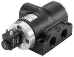 ARO/Ingersoll-Rand - 3/8", K Series 4-Way High Flow Stacking Solenoid Valve - 120 VAC, 2.3 CV Rate, 2.56" High - Eagle Tool & Supply