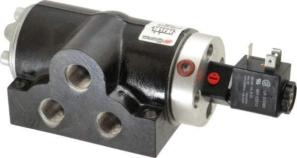 ARO/Ingersoll-Rand - 3/8", K Series 4-Way High Flow Stacking Solenoid Valve - 120 VAC, 2.3 CV Rate, 2.56" High - Eagle Tool & Supply