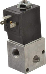 ARO/Ingersoll-Rand - 1/4", CAT Series 3-Way 2-Position Stacking Solenoid Valve - 120 VAC, 0.2 CV Rate, 3-1/2" High - Eagle Tool & Supply