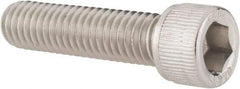 Value Collection - 3/8-16 UNC Hex Socket Drive, Socket Cap Screw - Grade 18-8 Stainless Steel, Fully Threaded, 1-1/2" Length Under Head - Eagle Tool & Supply