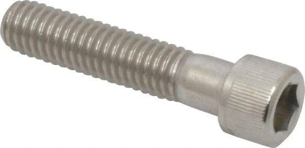 Value Collection - 3/8-16 UNC Hex Socket Drive, Socket Cap Screw - Grade 18-8 Stainless Steel, Partially Threaded, 1-3/4" Length Under Head - Eagle Tool & Supply