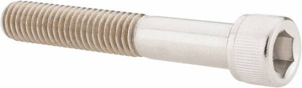 Value Collection - 3/8-16 UNC Hex Socket Drive, Socket Cap Screw - Grade 18-8 Stainless Steel, Partially Threaded, 2-1/2" Length Under Head - Eagle Tool & Supply