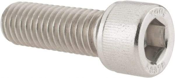 Value Collection - 1/2-13 UNC Hex Socket Drive, Socket Cap Screw - Grade 18-8 Stainless Steel, Fully Threaded, 1-1/2" Length Under Head - Eagle Tool & Supply