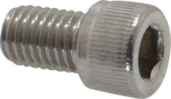 Value Collection - 1/4-28 UNF Hex Socket Drive, Socket Cap Screw - Grade 18-8 Stainless Steel, 3/8" Length Under Head - Eagle Tool & Supply