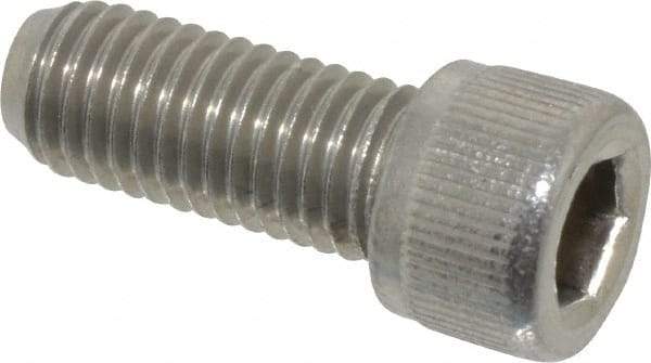 Value Collection - 1/4-28 UNF Hex Socket Drive, Socket Cap Screw - Grade 18-8 Stainless Steel, 5/8" Length Under Head - Eagle Tool & Supply