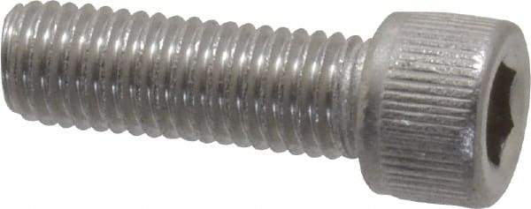Value Collection - 1/4-28 UNF Hex Socket Drive, Socket Cap Screw - Grade 18-8 Stainless Steel, 3/4" Length Under Head - Eagle Tool & Supply