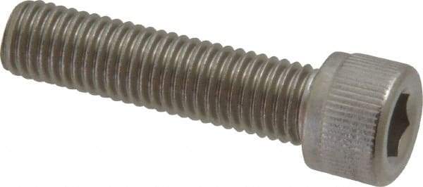Value Collection - 1/4-28 UNF Hex Socket Drive, Socket Cap Screw - Grade 18-8 Stainless Steel, 1" Length Under Head - Eagle Tool & Supply