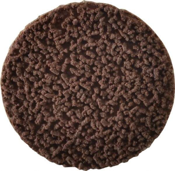 Made in USA - 1-1/2" Disc Diam, 180 Grit, Aluminum Oxide Quick Change Disc - Type R Attaching System, Coated, Brown, Very Fine Grade - Eagle Tool & Supply